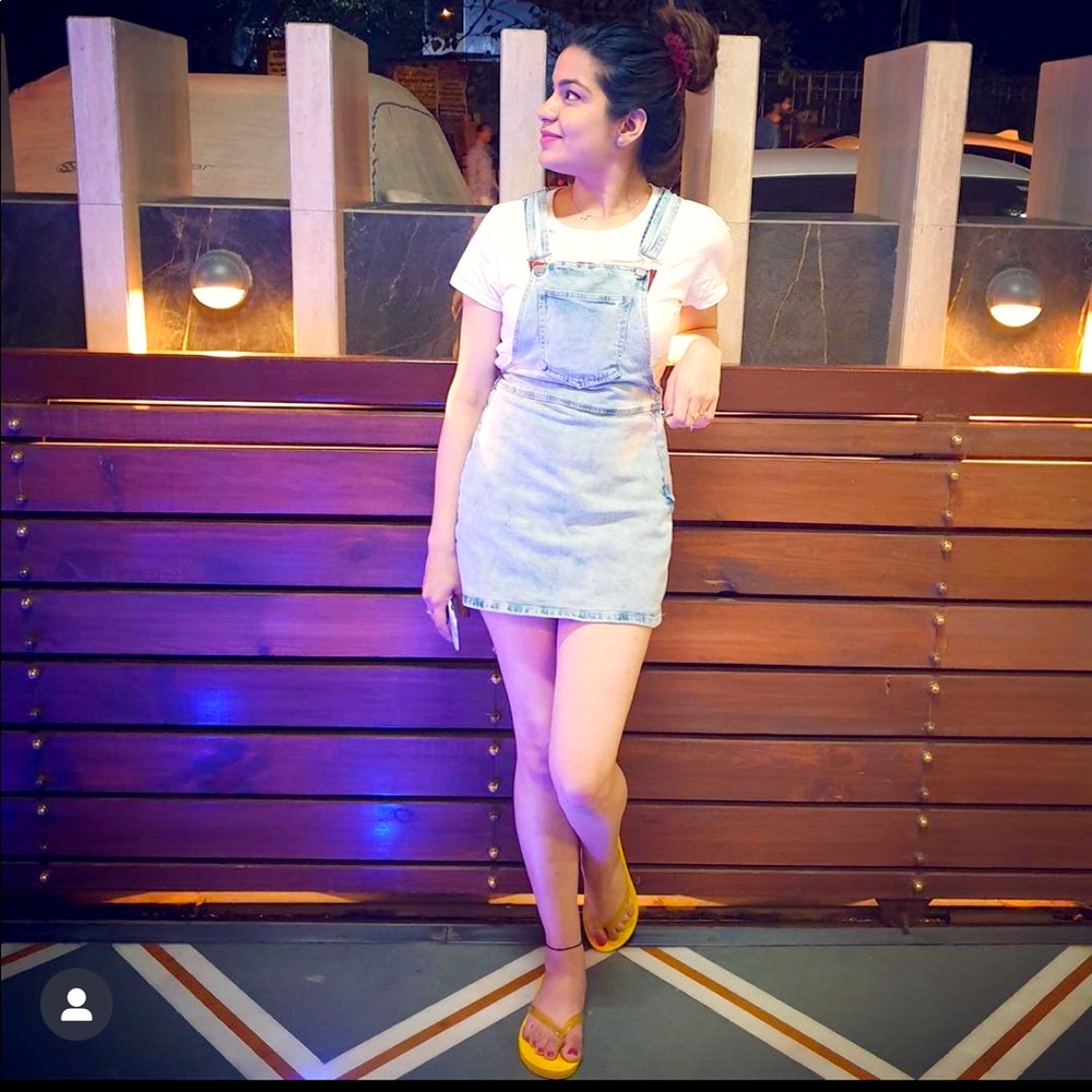 Forever 21 Denim overalls - Dungaree skirt